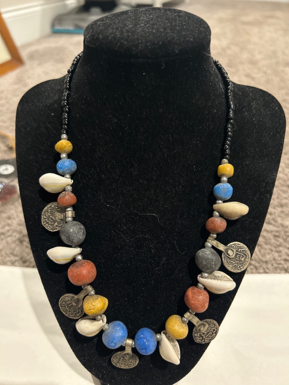 Shell and Metal Necklace