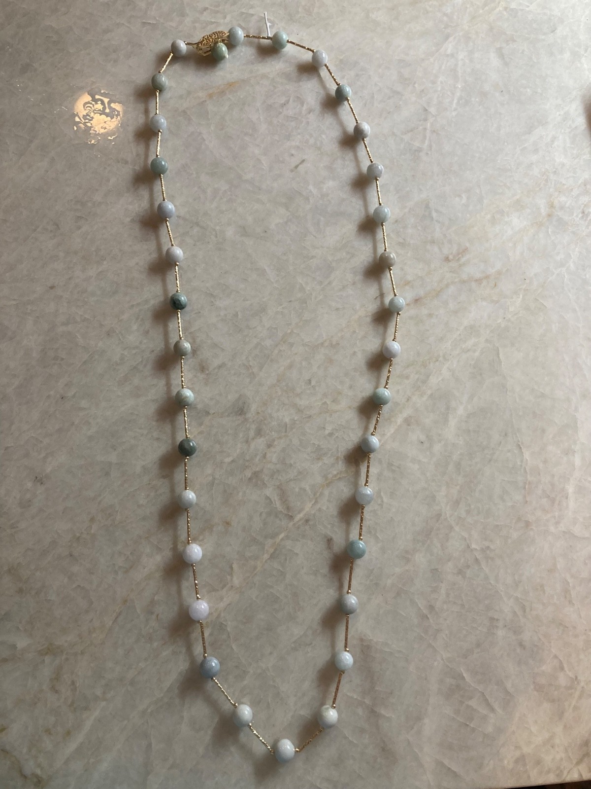 Jade Beaded Necklace