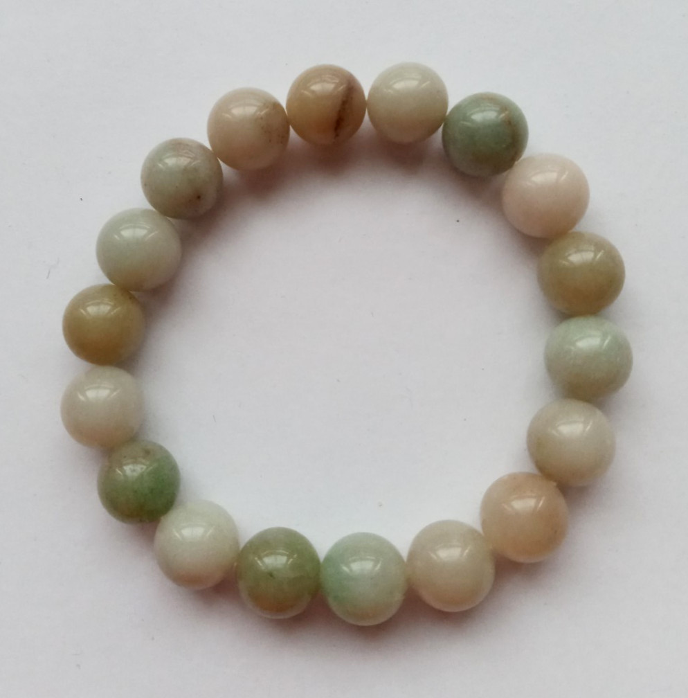 NEW 10MM GREEN AVENTURINE BRACELET, BUY ANY 2 GET 3RD FREE