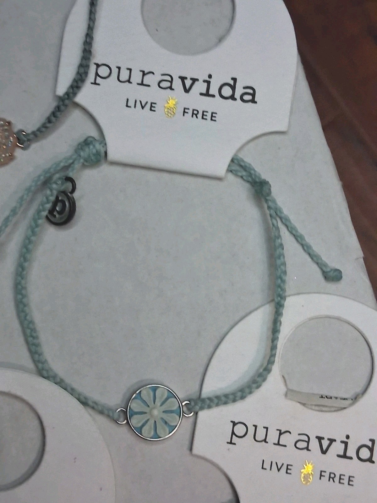 Pura Vida Lot Of 5 Bracelets & 1 Earring- NWT! FLOWERS, GEODES, PALM TREE
