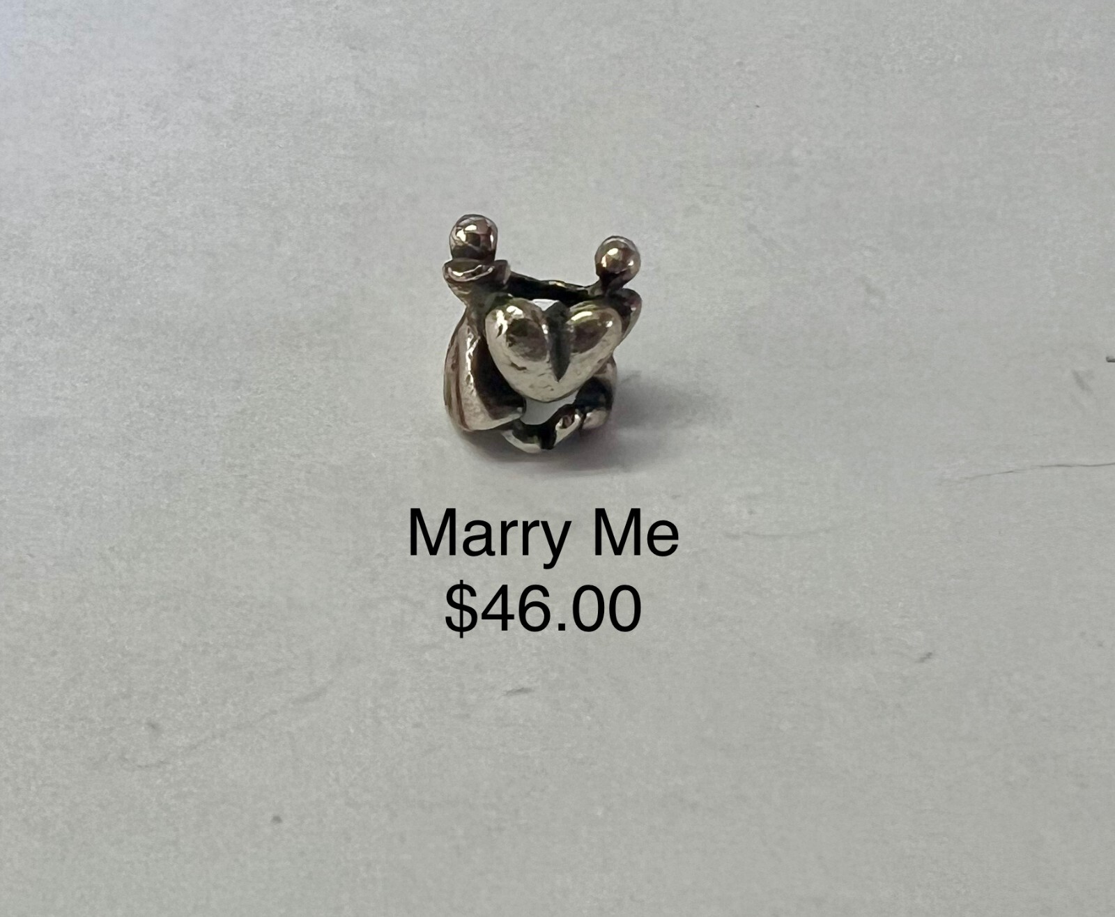 Authentic TrollBeads Silver Marry Me Trollbead 11278 TAGBE-20033