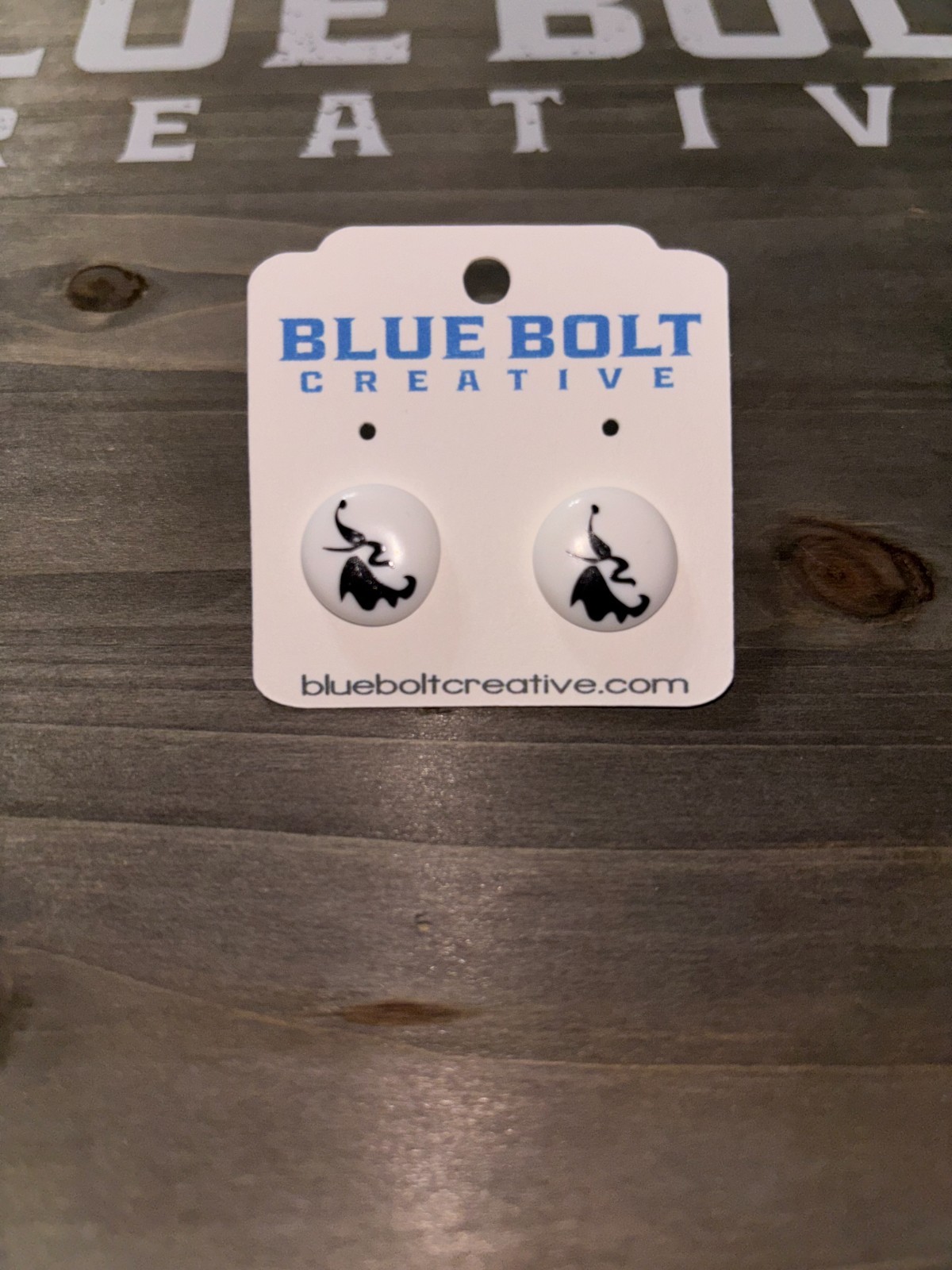 Nightmare Before Christmas Themed Stud Earrings – Oogie Boogie, Zero and Jack