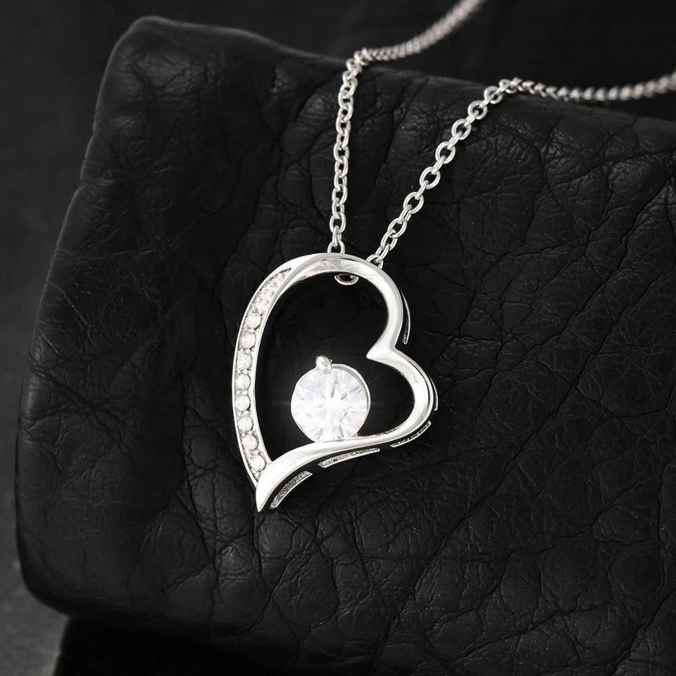 To My Daughter Necklace Birthday, Graduation, Valentine Gift from Dad,Father Gif
