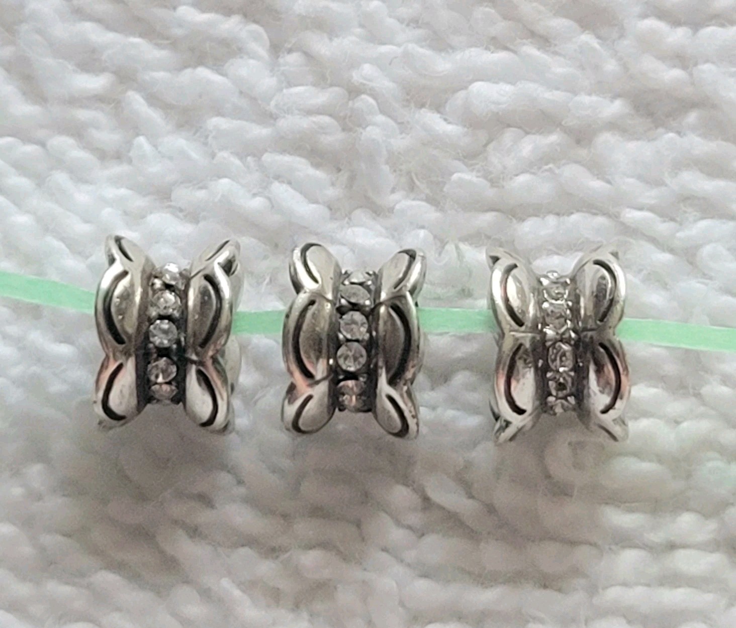 Brighton Lot of 3 MINI Scallop Beads NWOT Retired/Discontinued