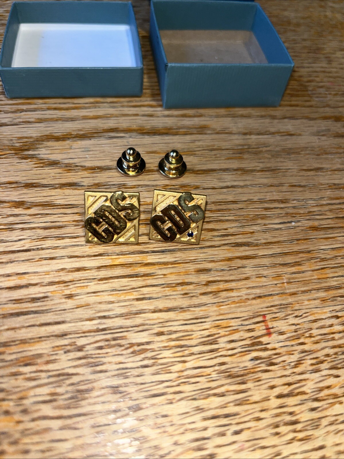 Vintage School Initials Jostens W/Gem