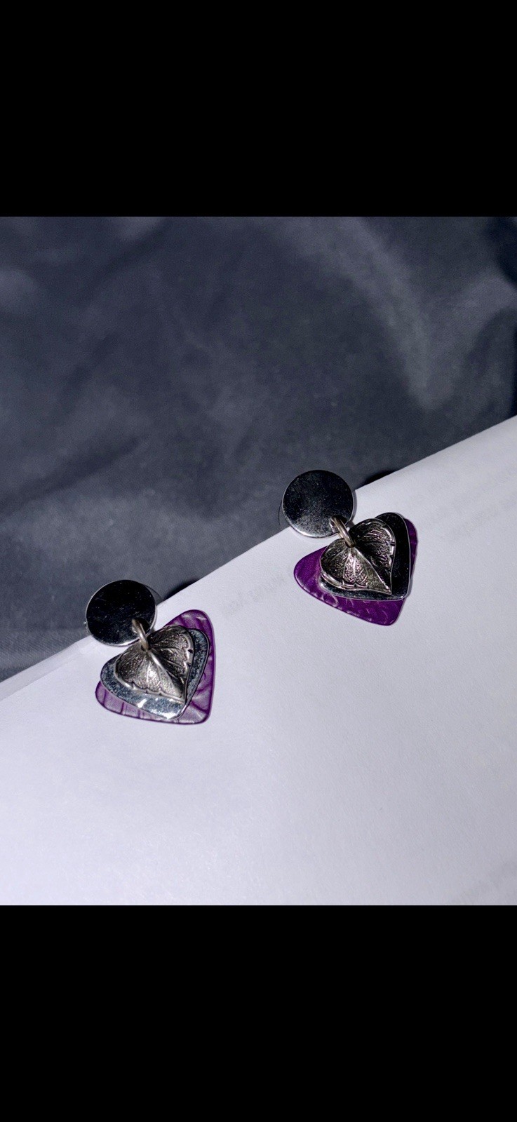 Woman’s Earrings Design By Jody Coyote Measuring 1 1/4 Inch