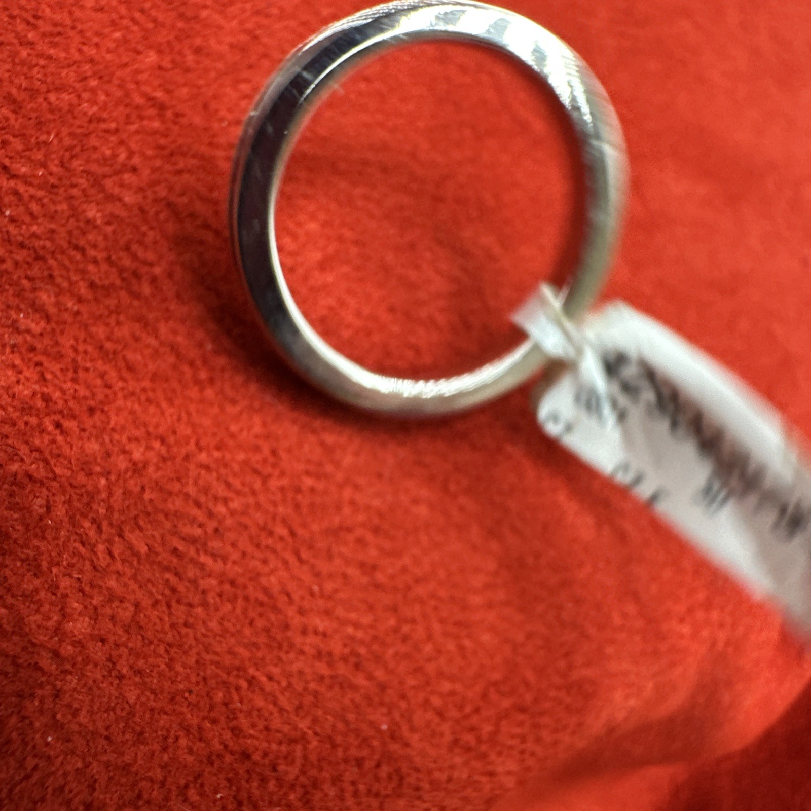 NWT SWAROVSKI Purple Zirconia Ring. Sz 8. See pics. Price tag $69. See pics.