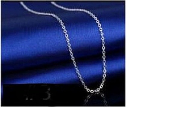 large PISTOL GUN pendant charm 925 P/L Sterling Silver ITALY 22″ Chain Necklace