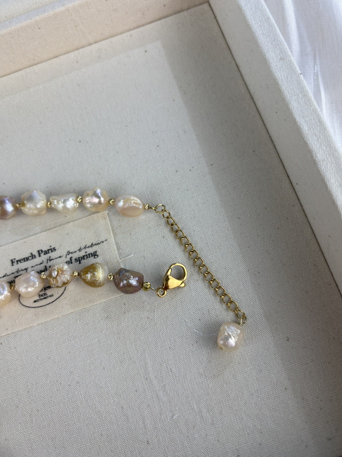Genuine Freshwater Pearl Necklace Handmade Gift Boxed