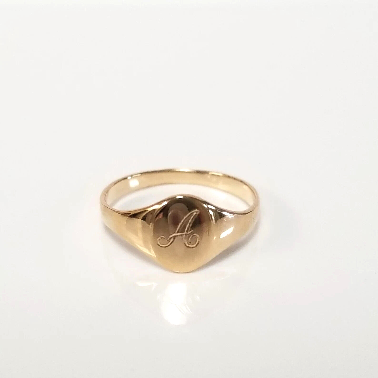 Custom Baby rings Pinky Child Daughter ring, Gold Plated 925 Silver ring