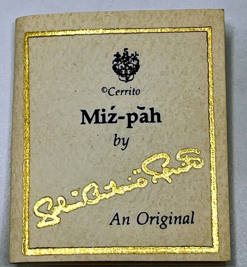 Cerrito Miz Pah Blessings Two Necklaces Gold Tone In The Box