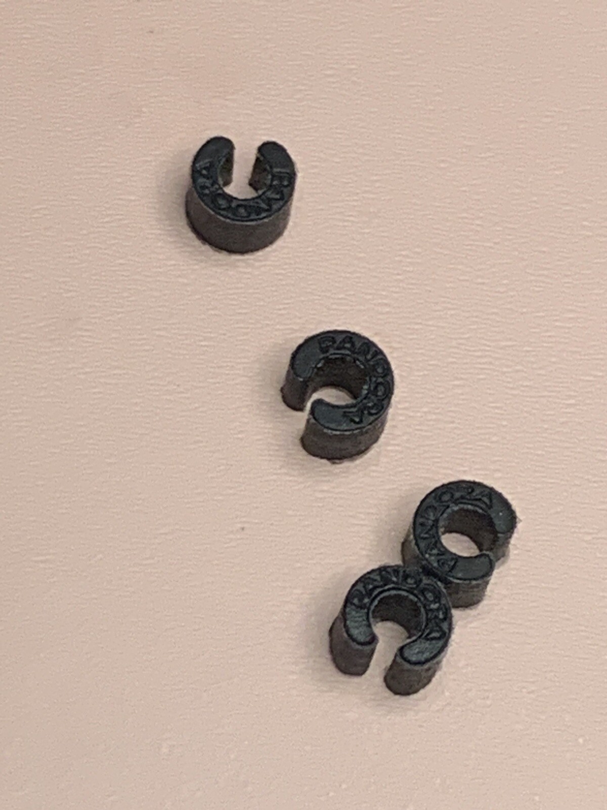 4pcs Pandora Silicon Rubber Clip Stoppers Lock 100% Authentic&New From US Store