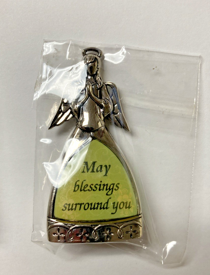 Ganz “May Blessings Surround You” angel charm/pendant, new sealed