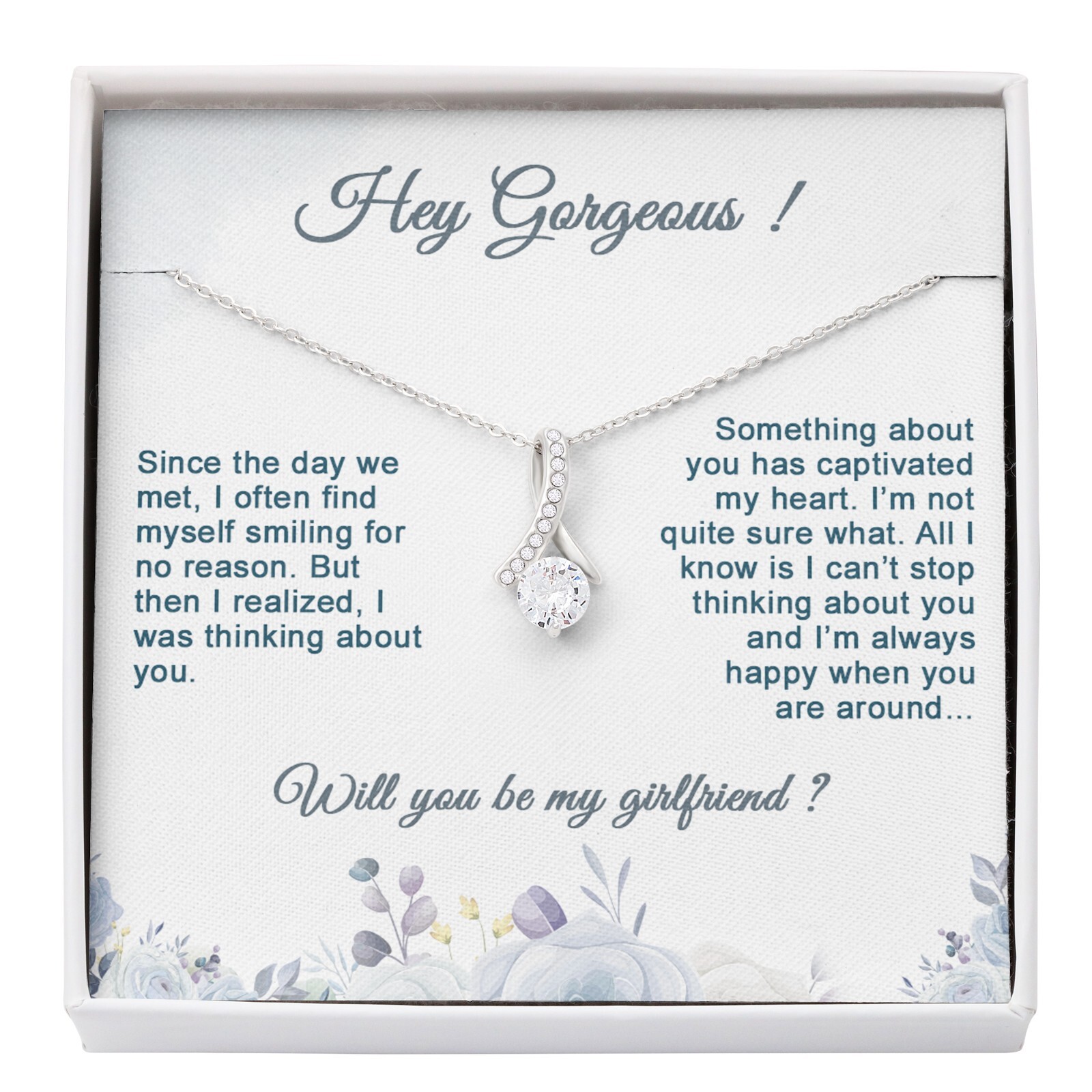 Be My Girlfriend Proposal, Will You Be My Girlfriend Gift, Future Girlfriend
