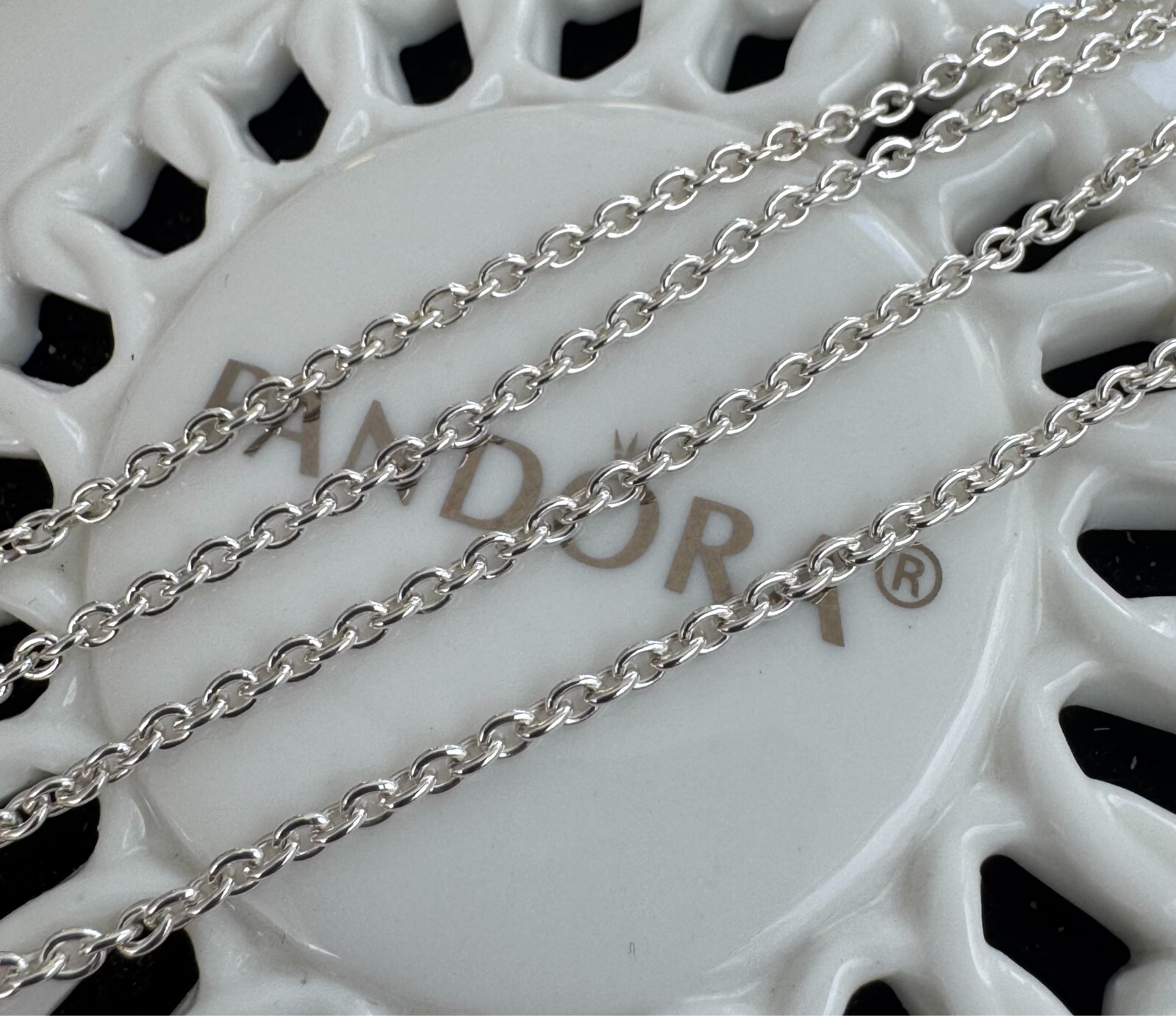 Authentic Pandora Cable Chain Necklace #590200