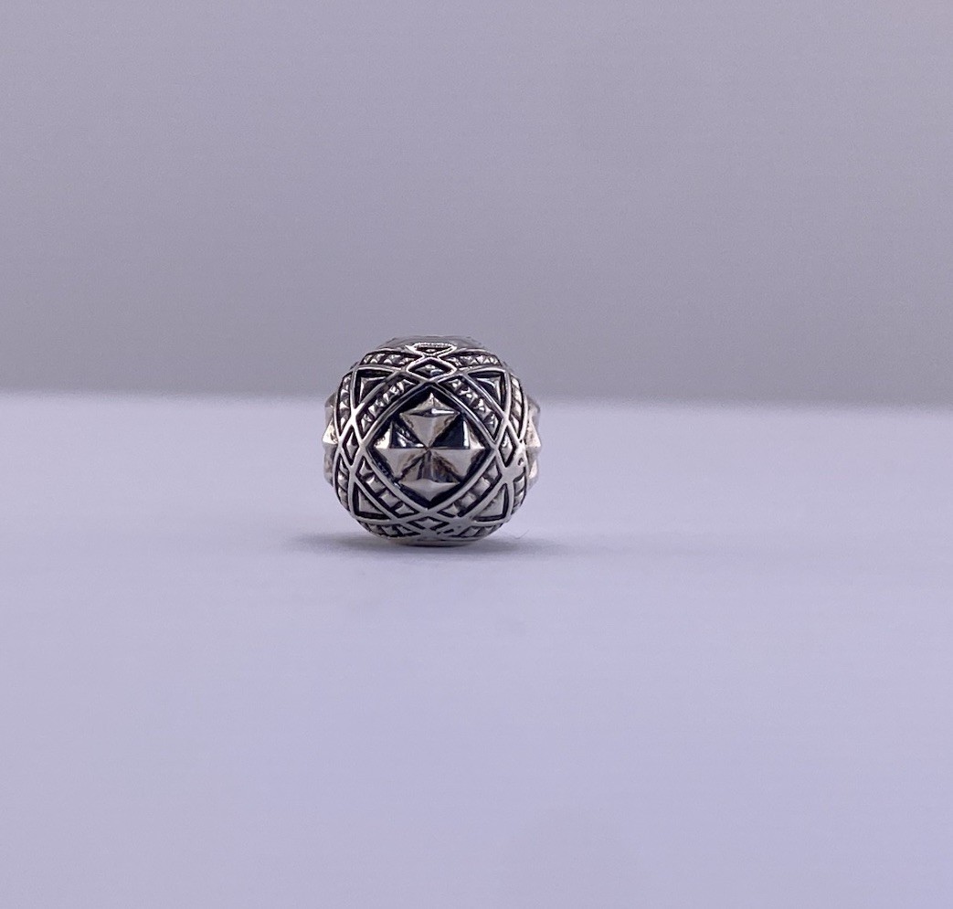 Thomas Sabo Karma Art Deco Studs Bead 925 Sterling Silver Genuine New