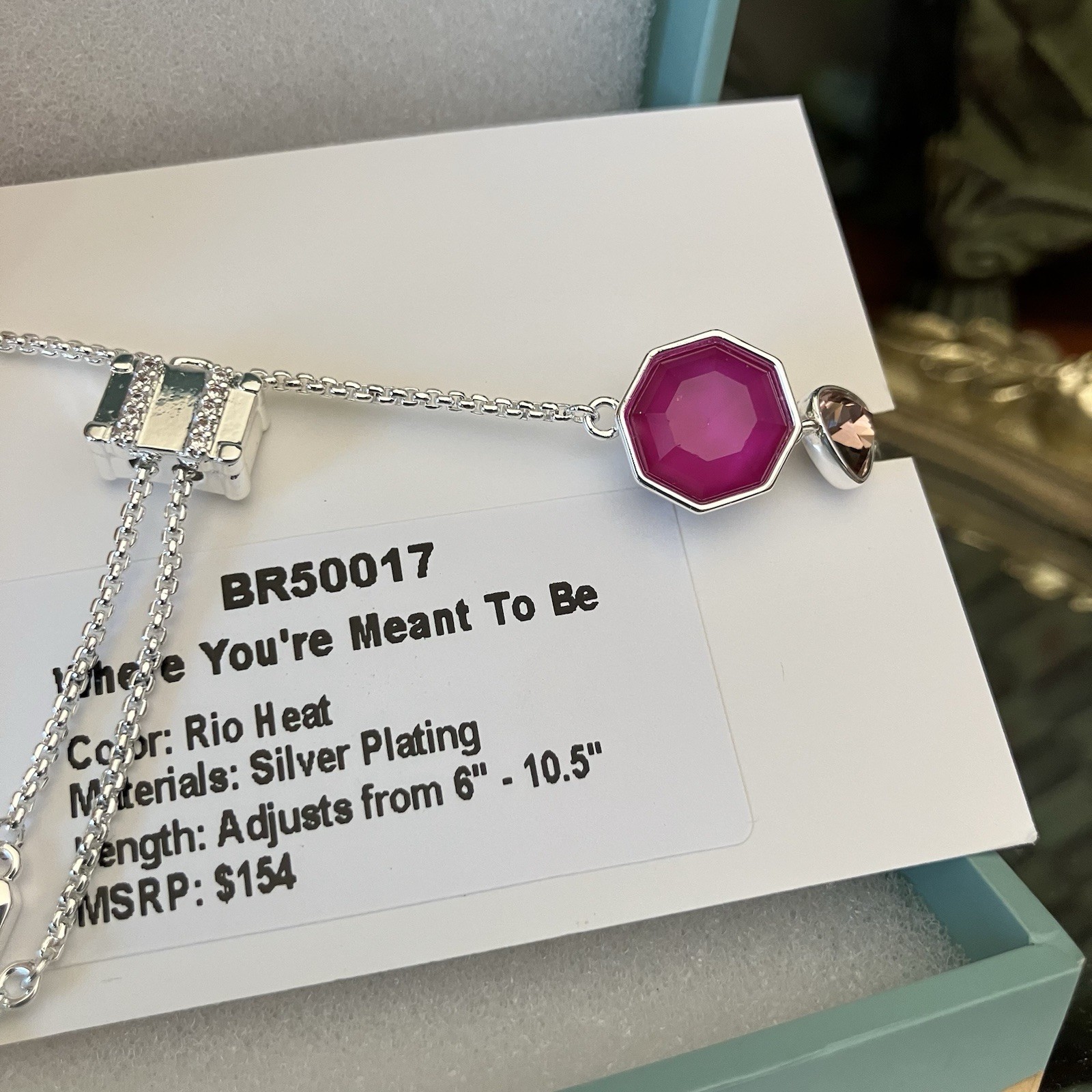 BP Rio Heat Where You’re Meant To Be Summer Jewel Candy BR50017 Bracelet Silver