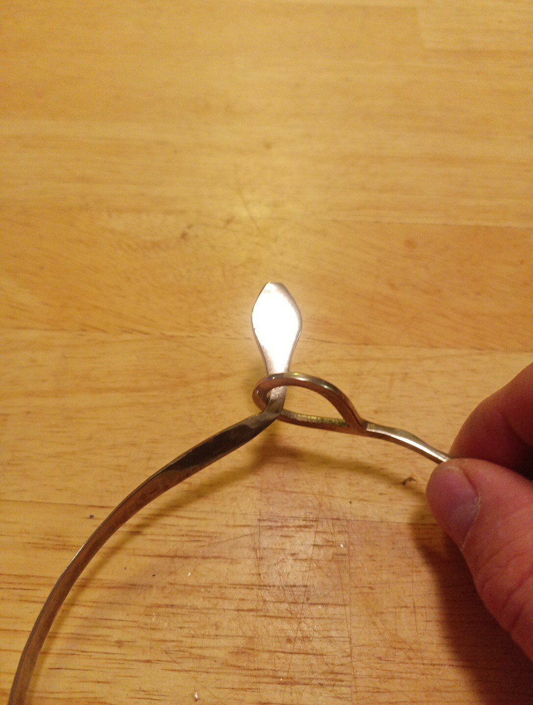 Silver Guardian SNAKE Necklace Hook and Eye Choker 15 5/8