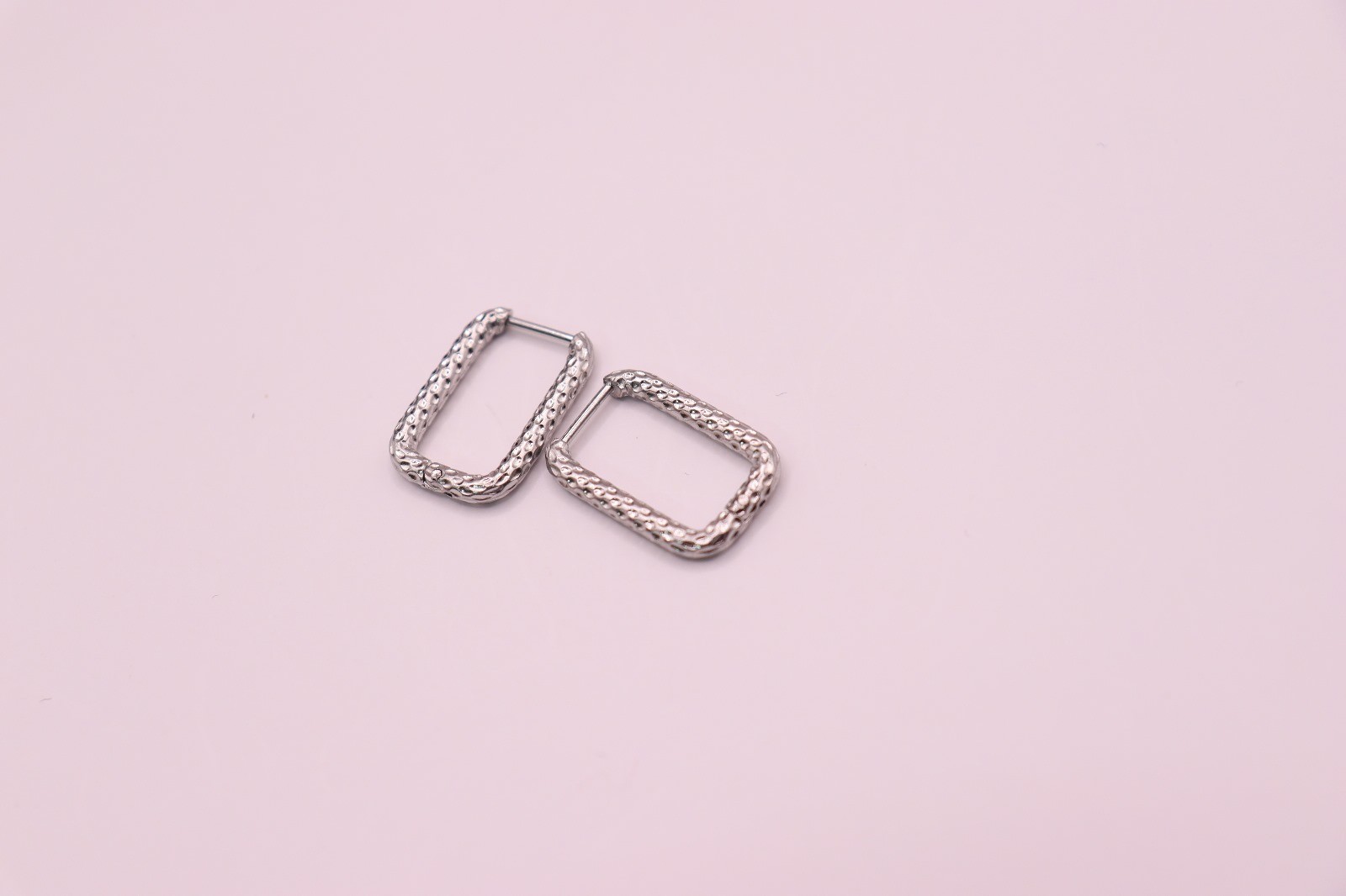 Stainless Steel Womens Earrings Attractive Silver Color Special Occasions Lovly