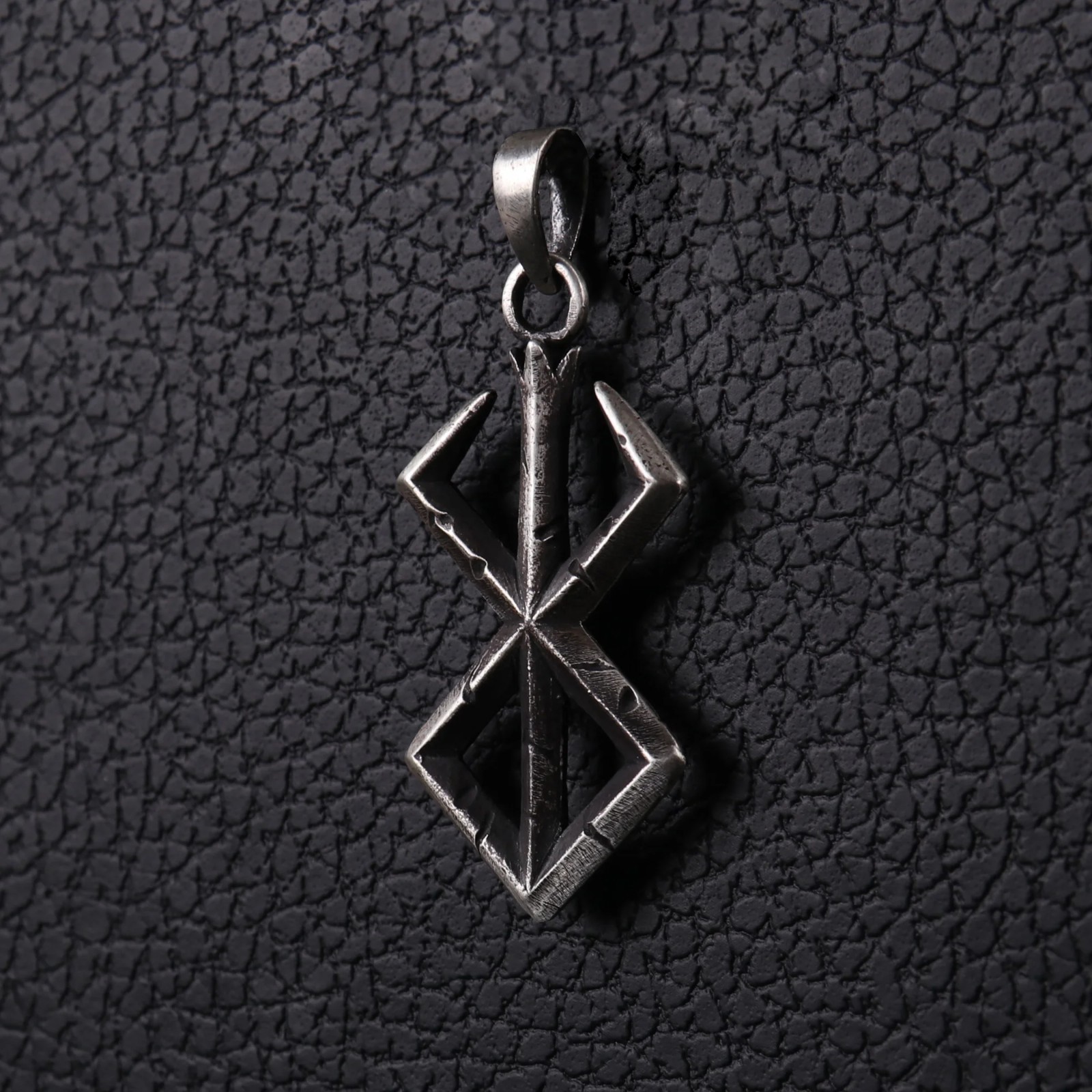 4cm Handmade 925 Sterling Silver Brand Of Sacrifice Pendant Cosplay Necklace
