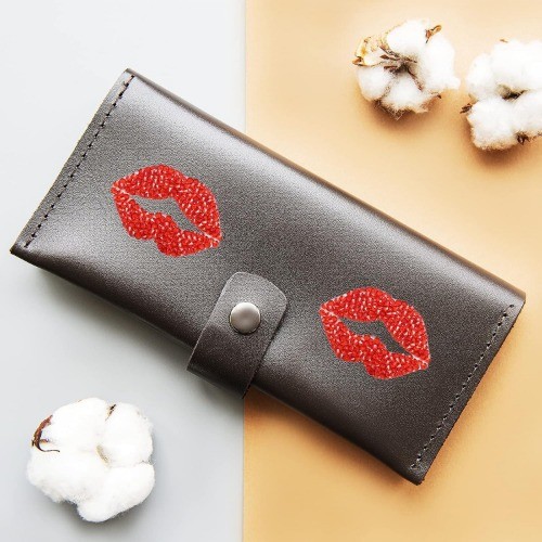 Red Lip Rhinestone Decals for Car Interior and Exterior, Laptop Style: Red Lip