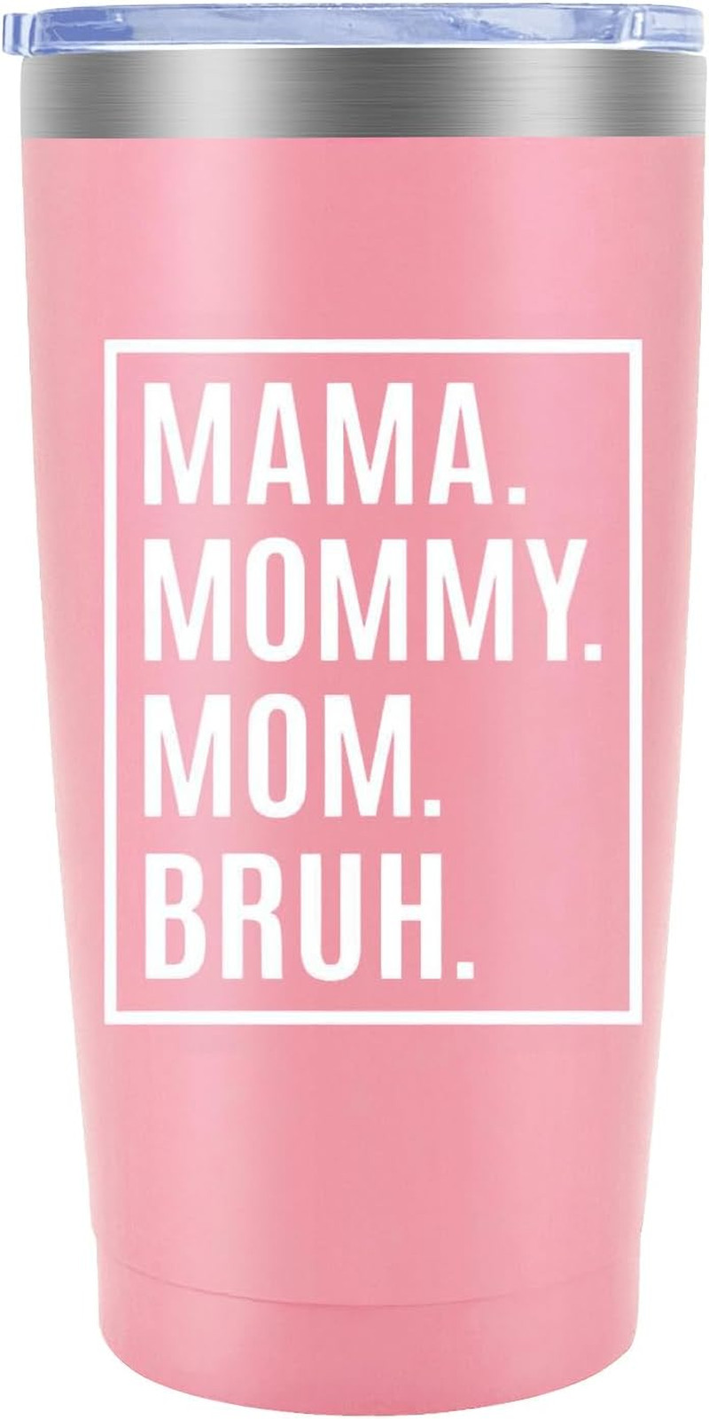 Mothers Day Birthday Gifts for Mom 20Oz Pink Stainless Steel Tumbler