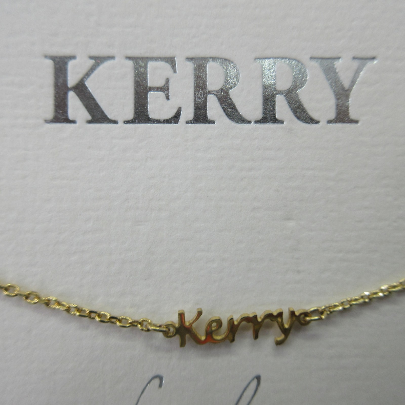 Marina De Buchi Kerry Chain Bracelet Gold Tone Adjustable Nickel Free Womens