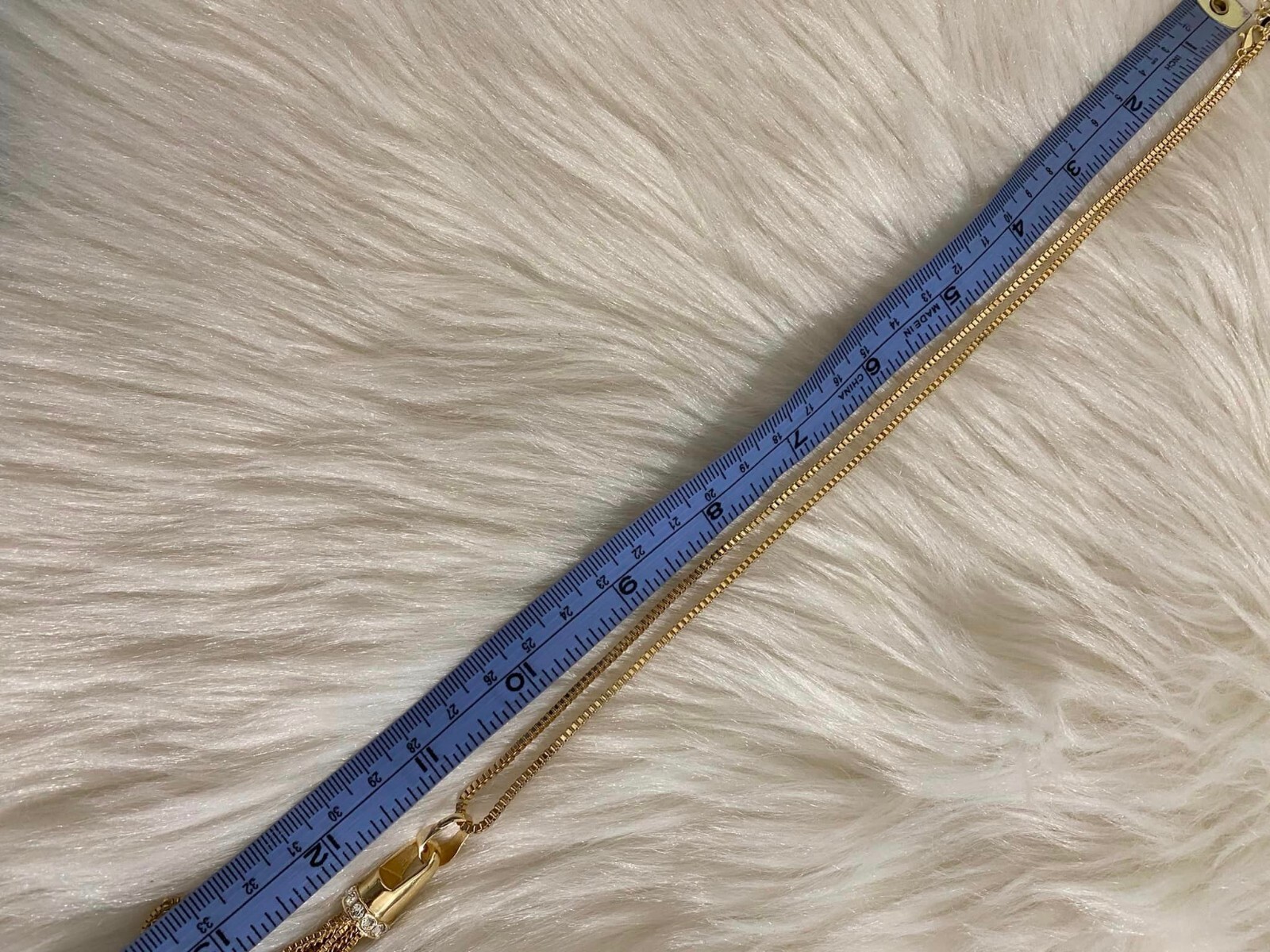 Vince Camuto Women’s Goldtone Long Pendant Long Tassel Chain Necklace-NWT