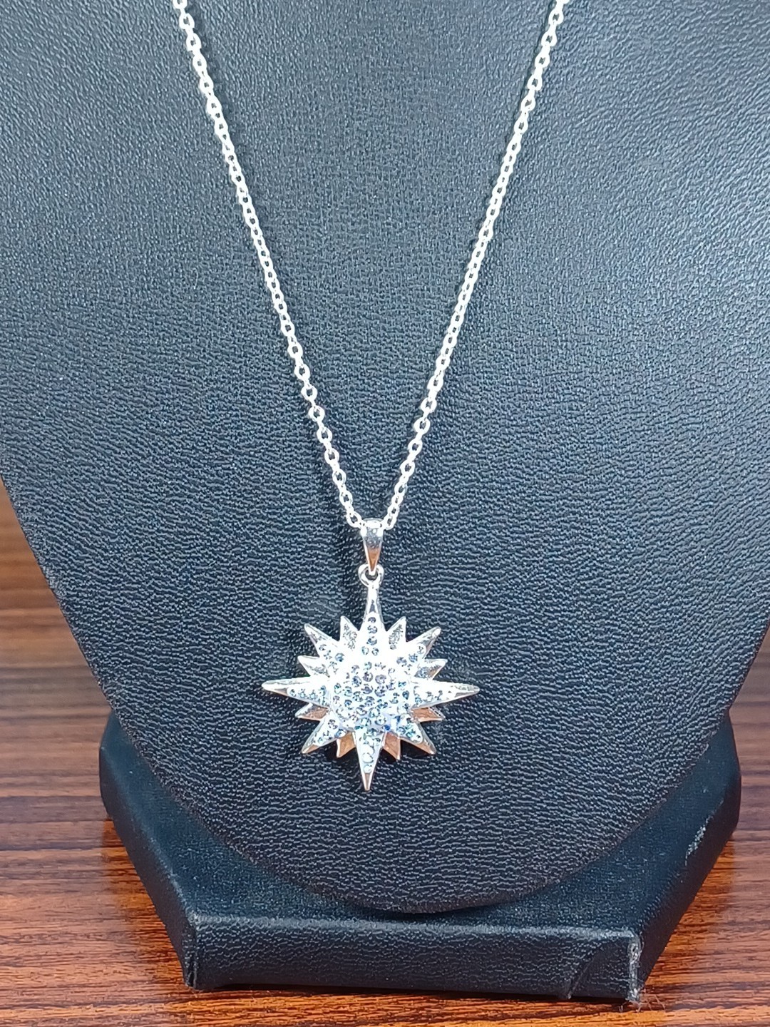 Bethlehem Star Necklace Dazzling Sparkle JCM Beauty Preppy Party Holiday Party