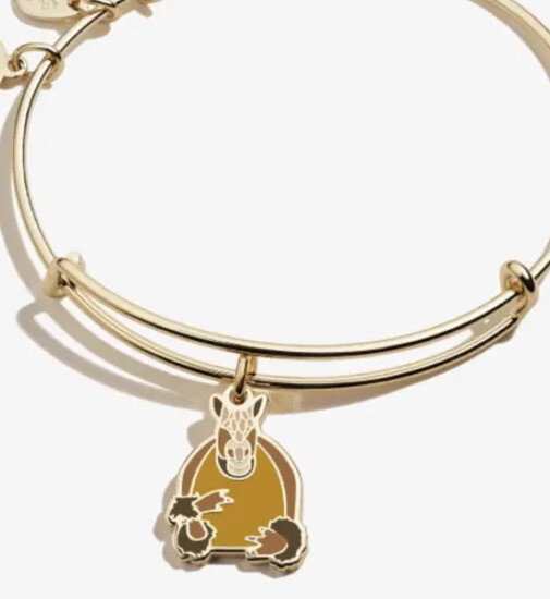 NEW Alex & Ani Friends Holiday Armadillo Charm Bangle Bracelet in Gift Box