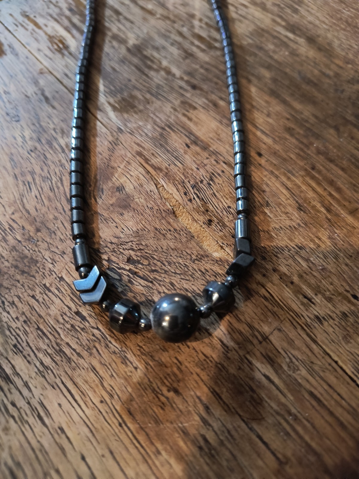 Rare Unisex Black Coral Necklace 17″ 31.5 Grams