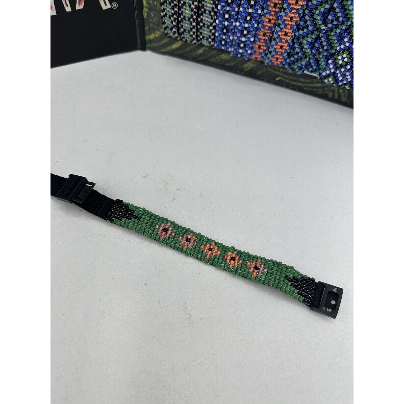 Vintage Gotcha Bracelet Adult Unisex Surf Skate Braided Wrap Multi 80s 90s