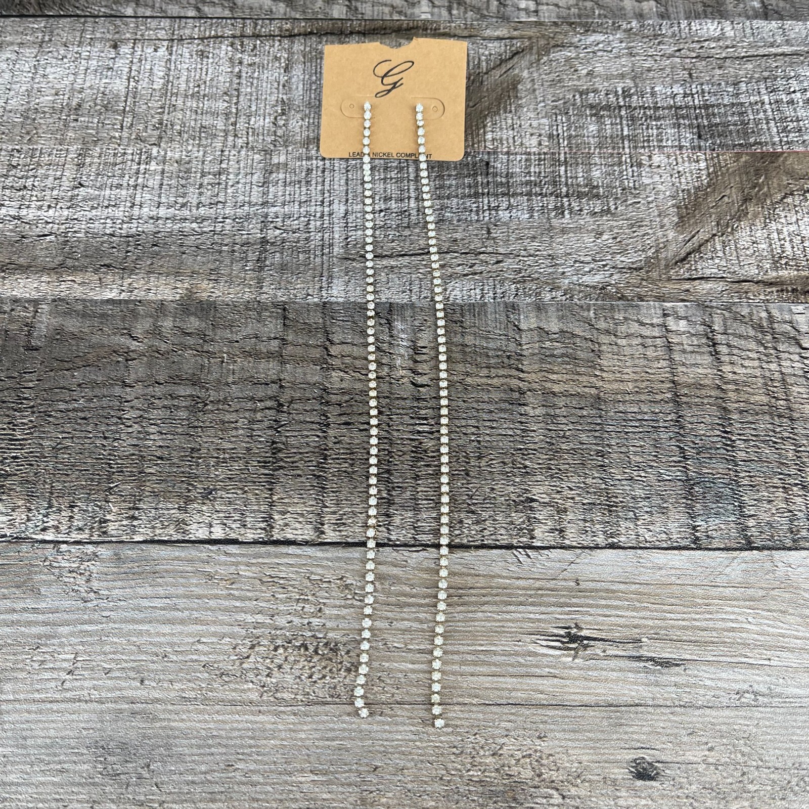 Long Dangle Earrings Classy Elegant