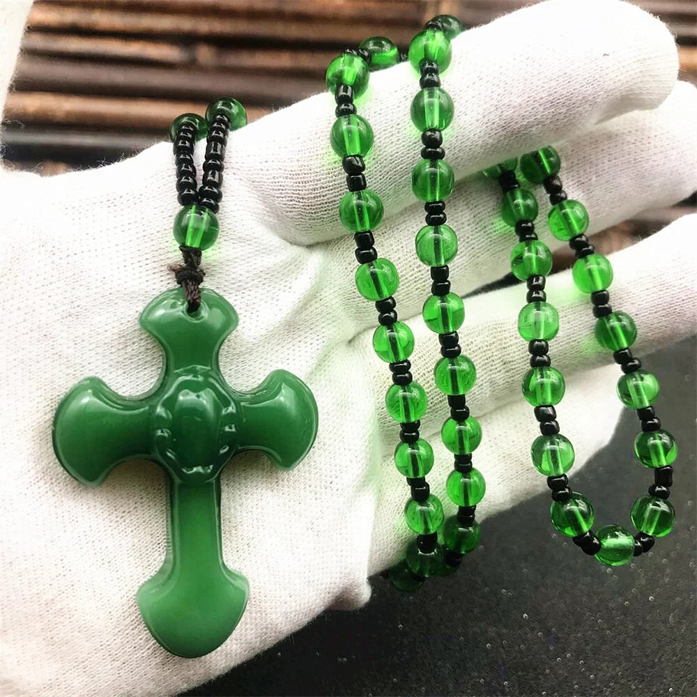 Fashion Green Phoenix Jade Pendant Necklace Chinese Amulet Lucky Jewelry Gift