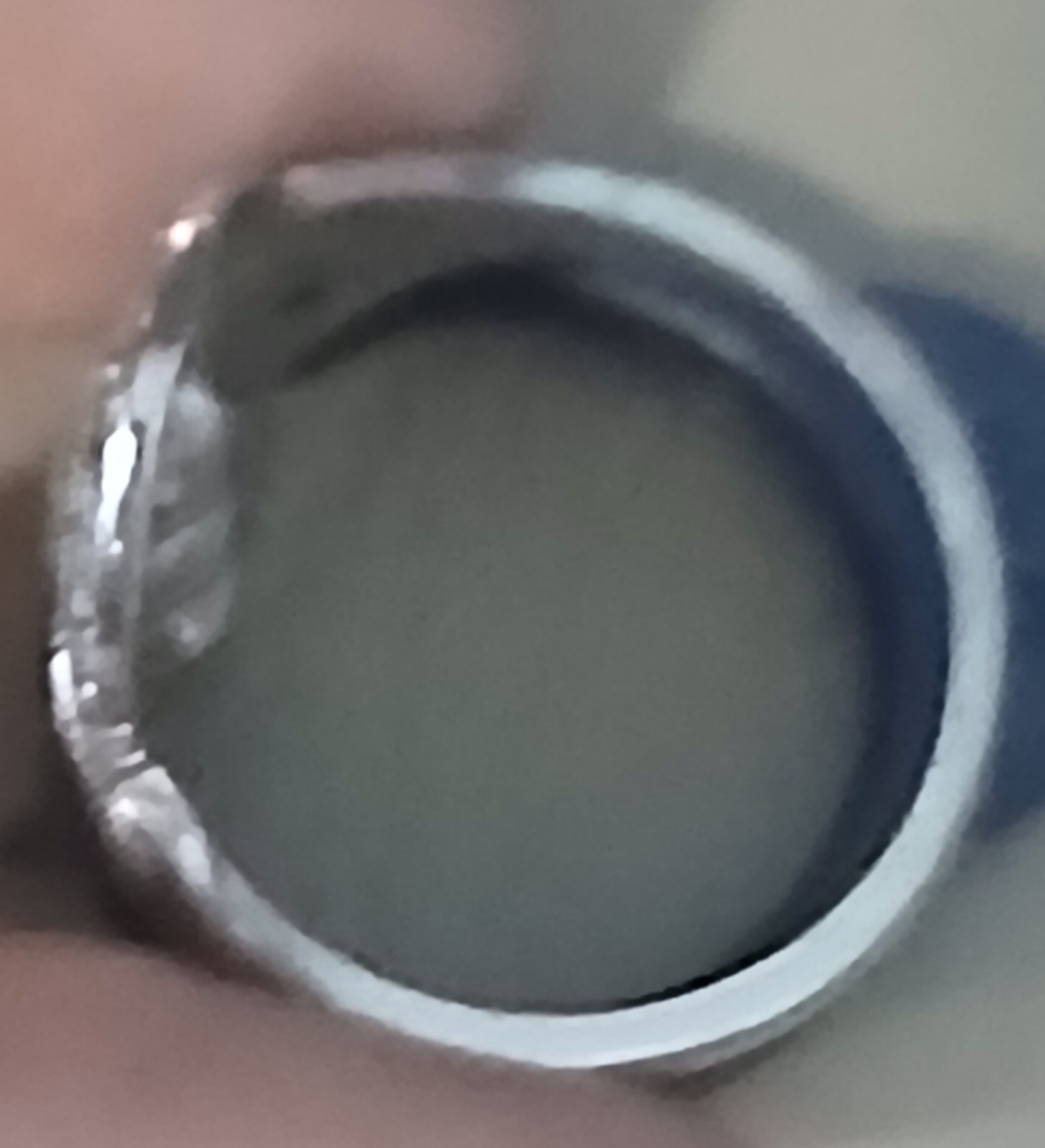 18K ELECTROPLATED Art deco style ring size 4 1/2