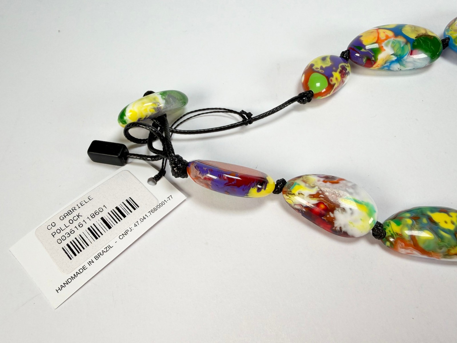 Sobral – Multi-Colour “Gabriele K” Resin Necklace ( 003616 )