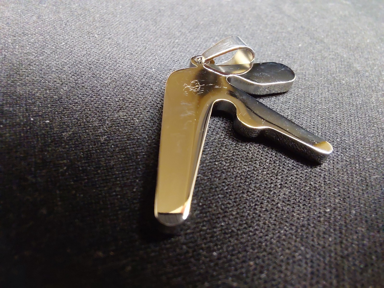 Aphex Twin Logo Pendant with Chain Richard David James