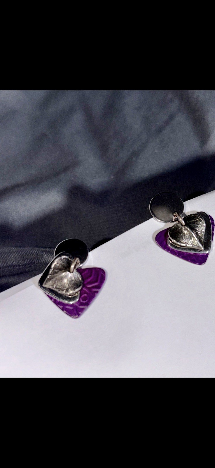 Woman’s Earrings Design By Jody Coyote Measuring 1 1/4 Inch