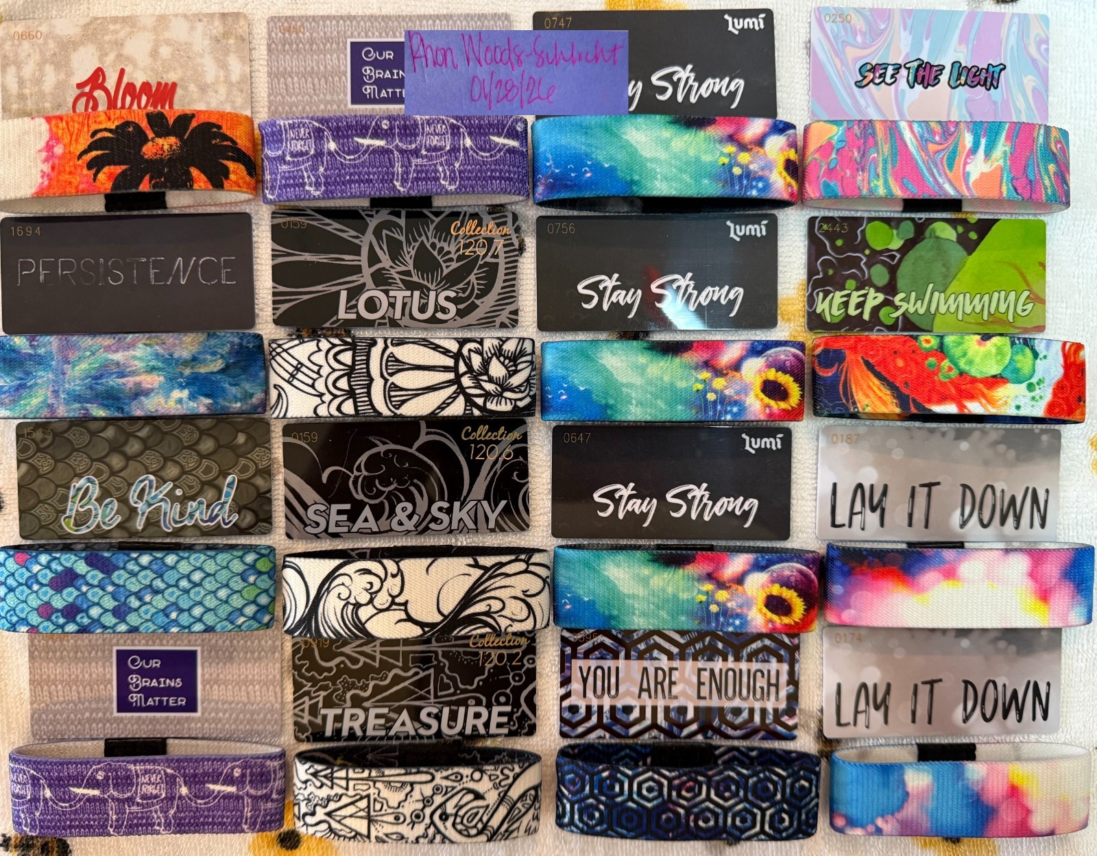 Zox Wristbands – NEW!