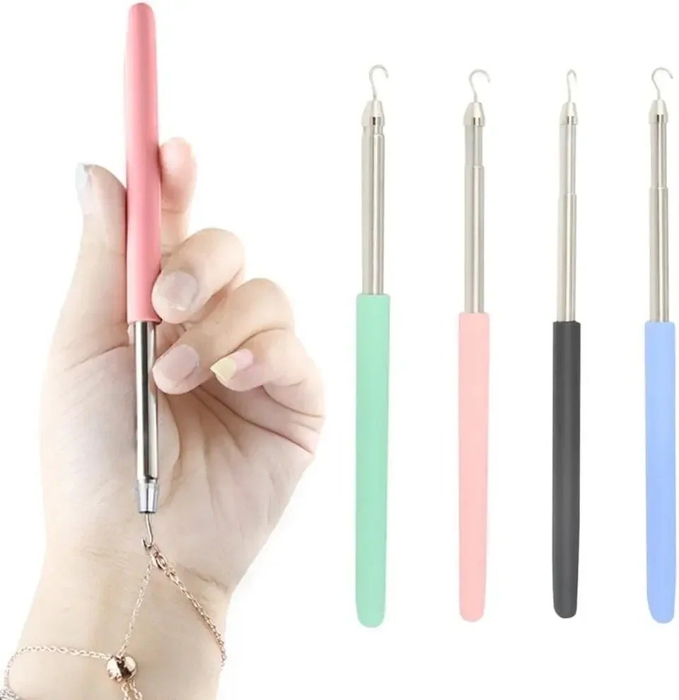 Tool Hook Fastener Aid for Jewelry Bracelet Necklace Watch Strap Helper Device