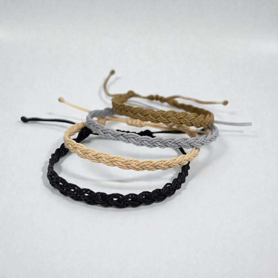 Adjustable Waterproof Cord Bracelet Unisex Woven Friendship Jewelry Gift