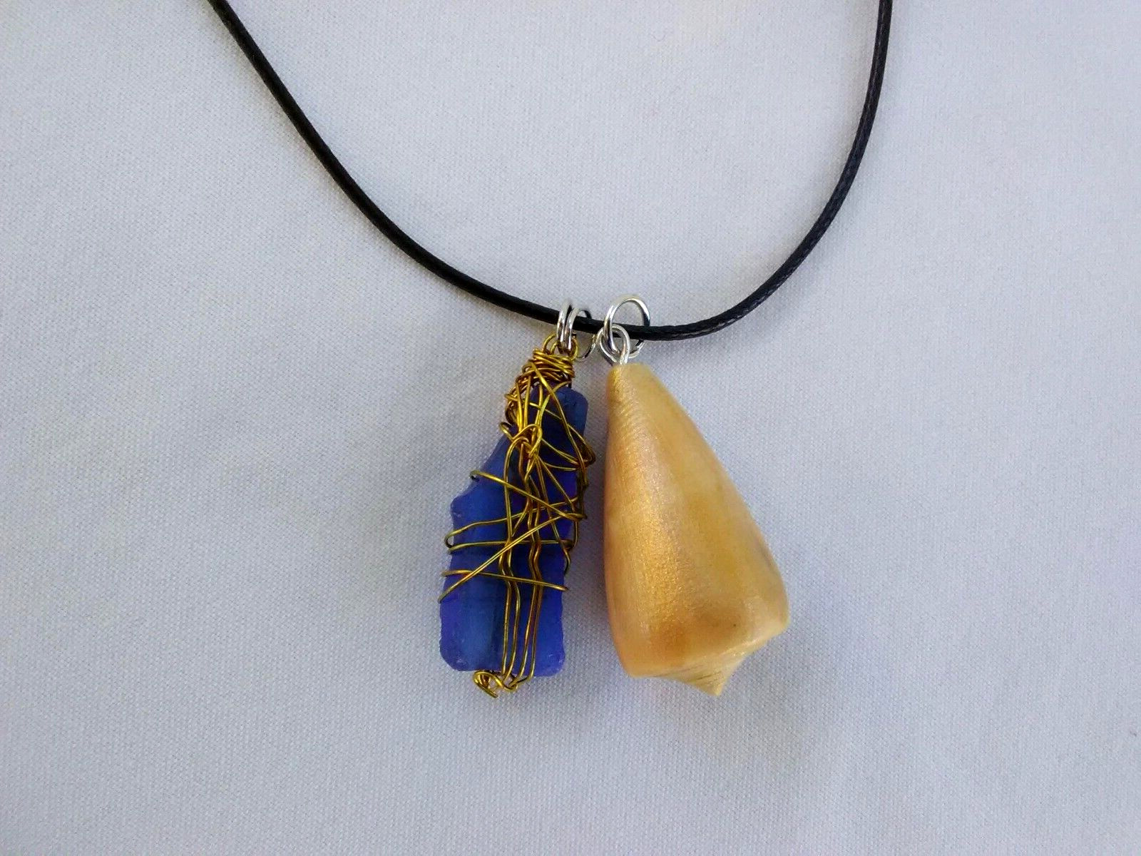 Boho Seashell Pendant Necklace 19″ Women’s Jewelry US Seller Gift