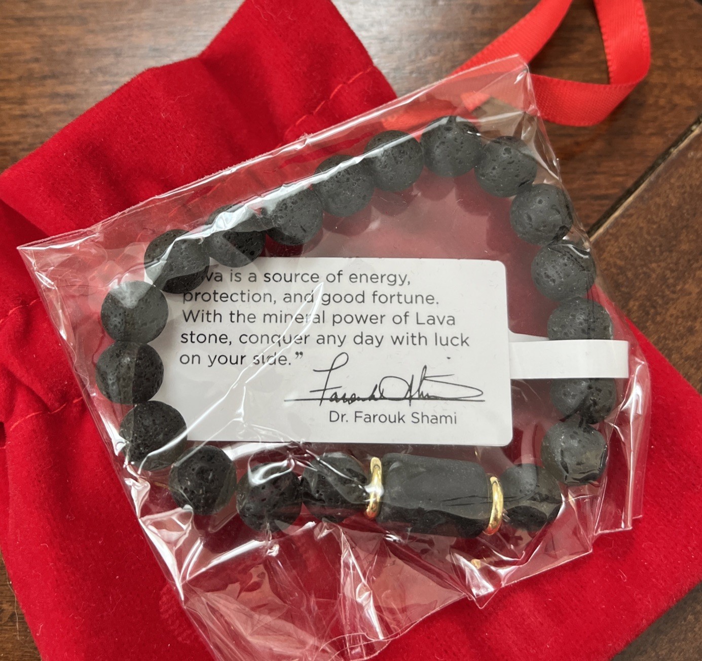 CHI LAVA Bracelet W/ Gift Bag New Brings ~Energy, Protection & Good Fortune~ ￼