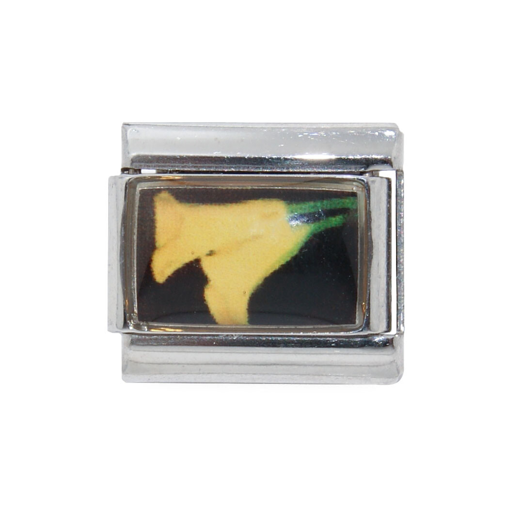 Tulips photo Italian Charm – fits 9mm classic Italian charm bracelets