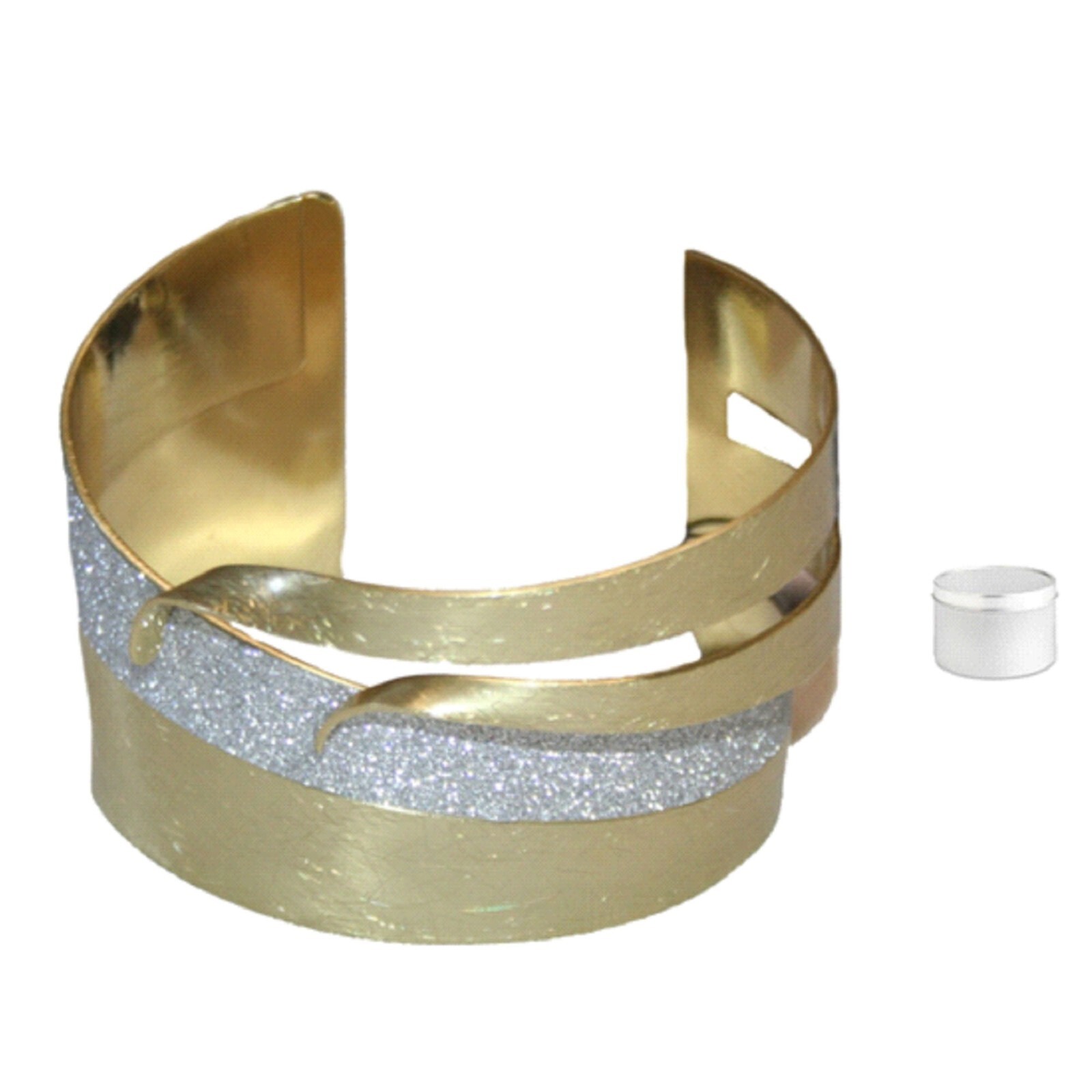 Kontura Cut Out Cuff Bracelet with Gift Tin- NWT