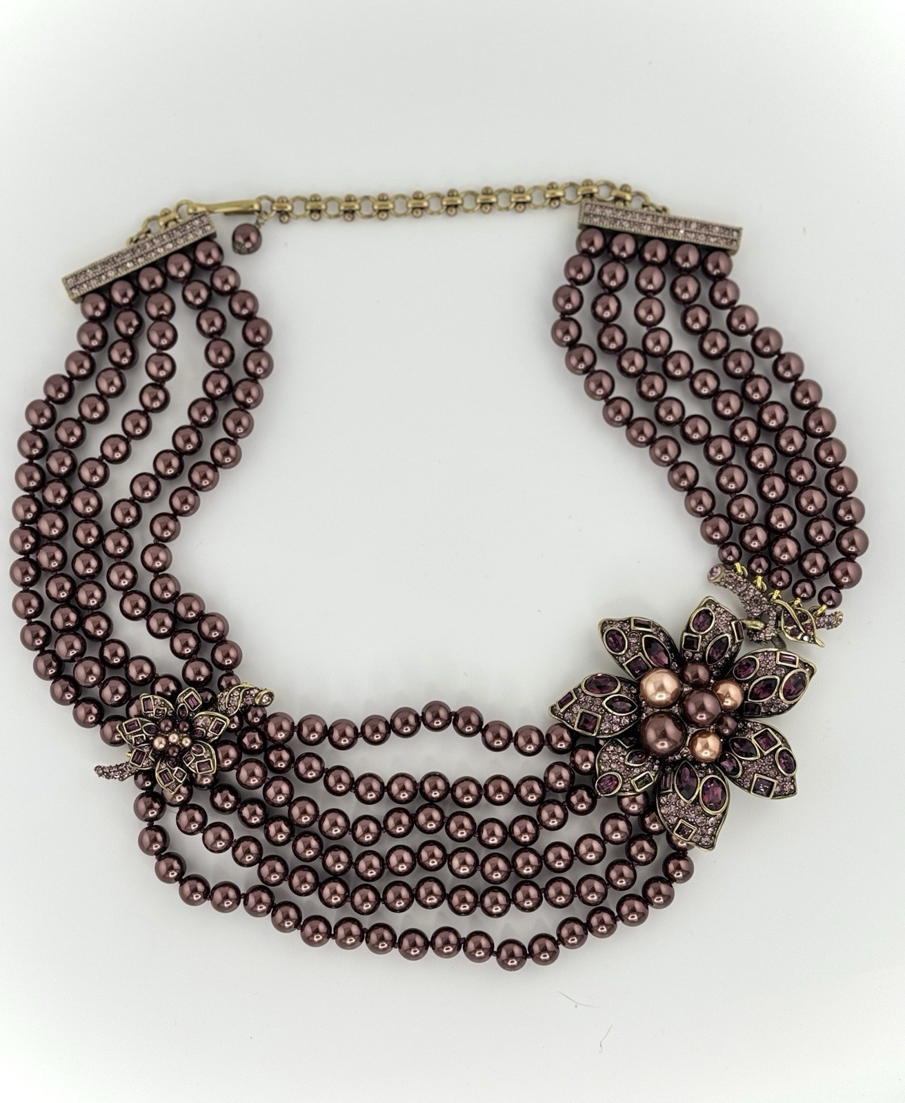 REMARKABLY RARE Swarovski Neck Piece “Lovely Linda” By Heidi Daus *FREE SHIPPING