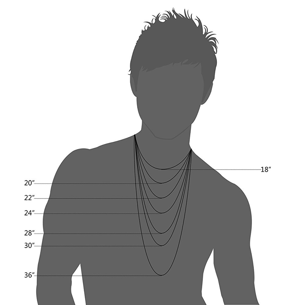 Men Women Cross Necklace Stainless Steel Boy Simple Plain Pendant Box Chain Gift
