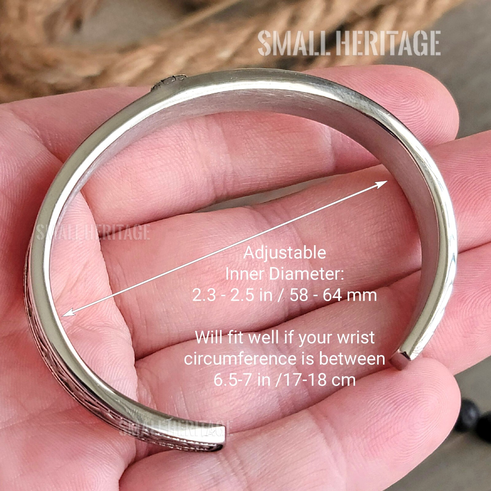 Stainless Steel Viking Cuff Norse Bracelets Celtic Bangle Viking Gift Box Odin