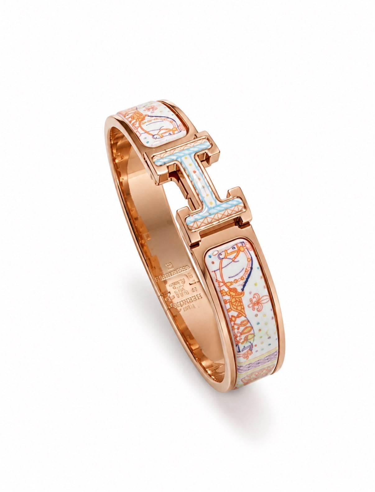 Hermes Clic H – Coloriages et Tenues de Jour Bangle