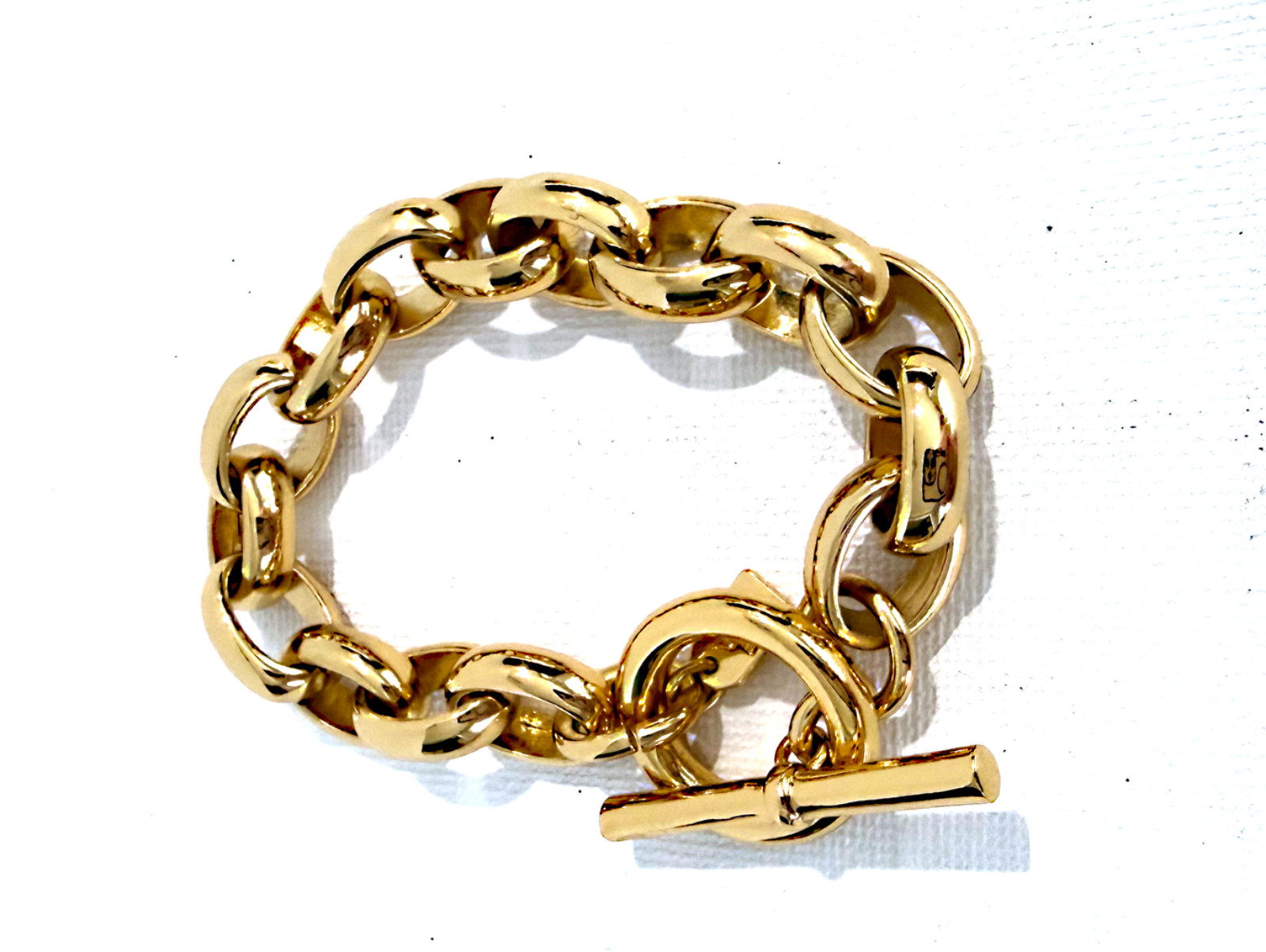 Ralph Lauren Charm Bracelet Toggle Clasp NWOT